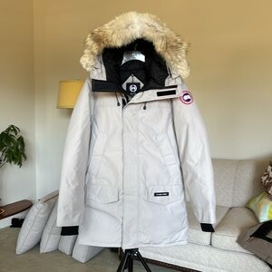 Canada Goose NWT Men's Langford Heritage Parka Jacket Size S Limestone (Beige)
